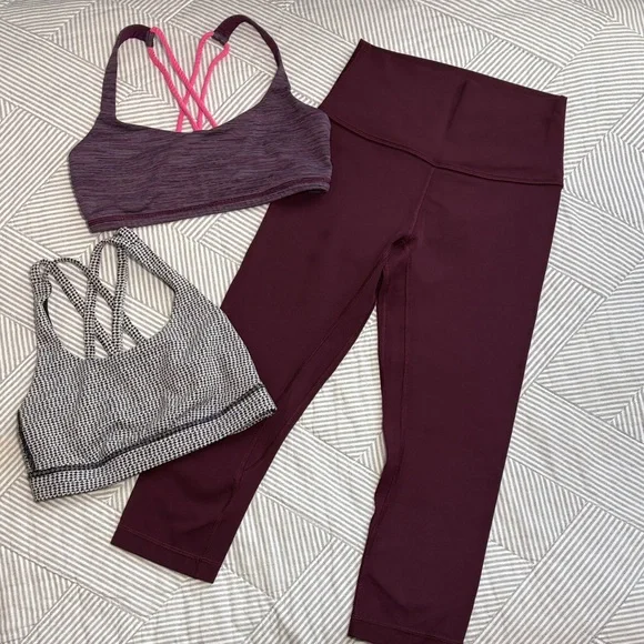 lululemon athletica Sports Bras and Leggings Bundle - Picture 1 of 6
